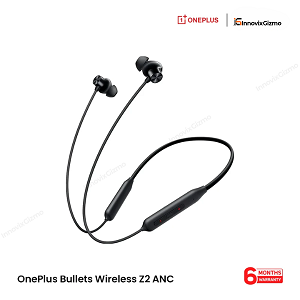 OnePlus Bullets Wireless Z2 ANC Bluetooth Neckband -45dB ANC