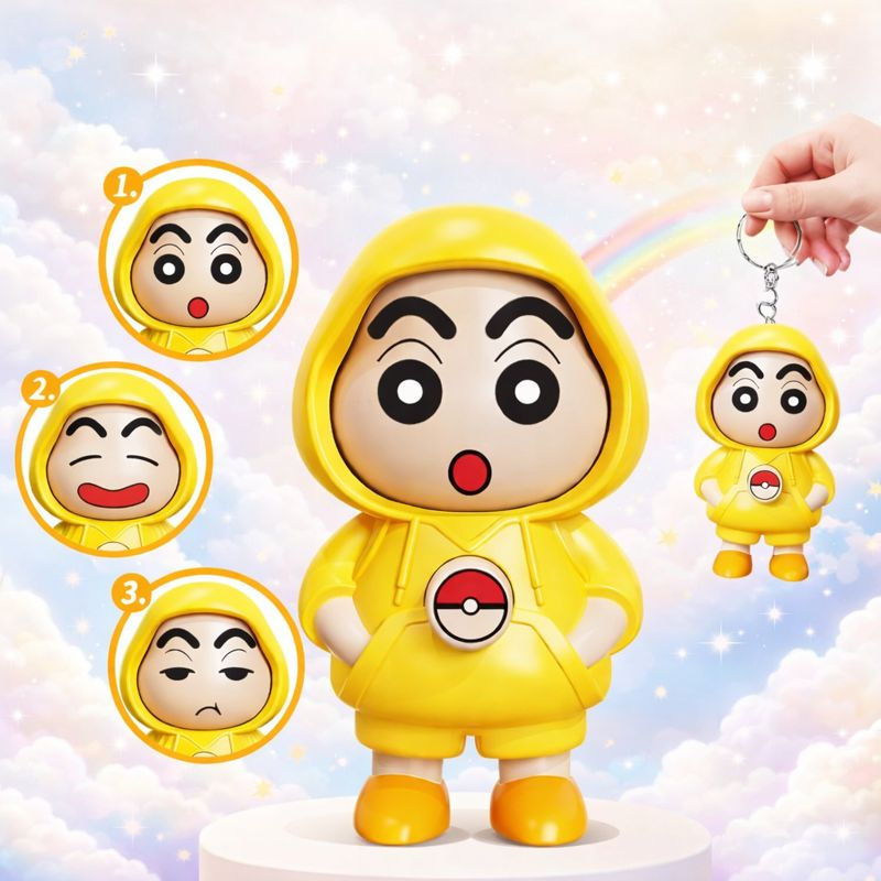 Cute Mood Changing Toy Key Chain